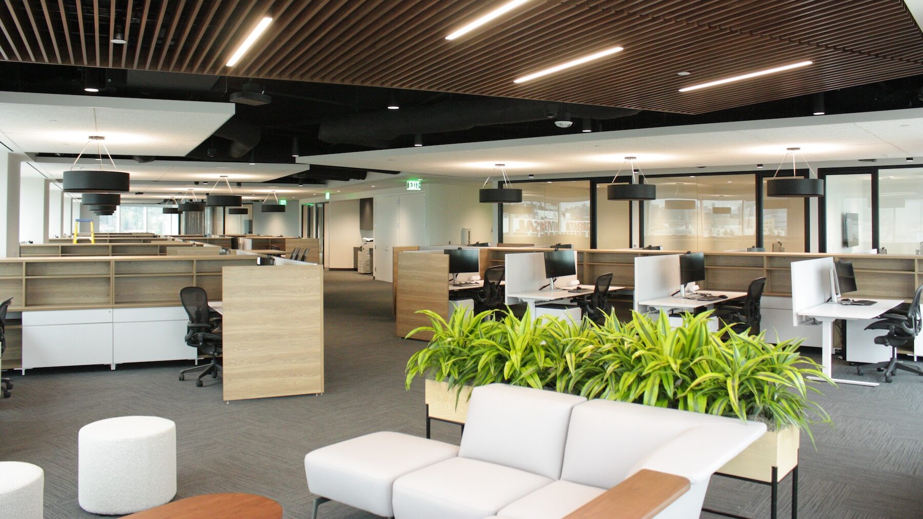 Photo of a modern office interior